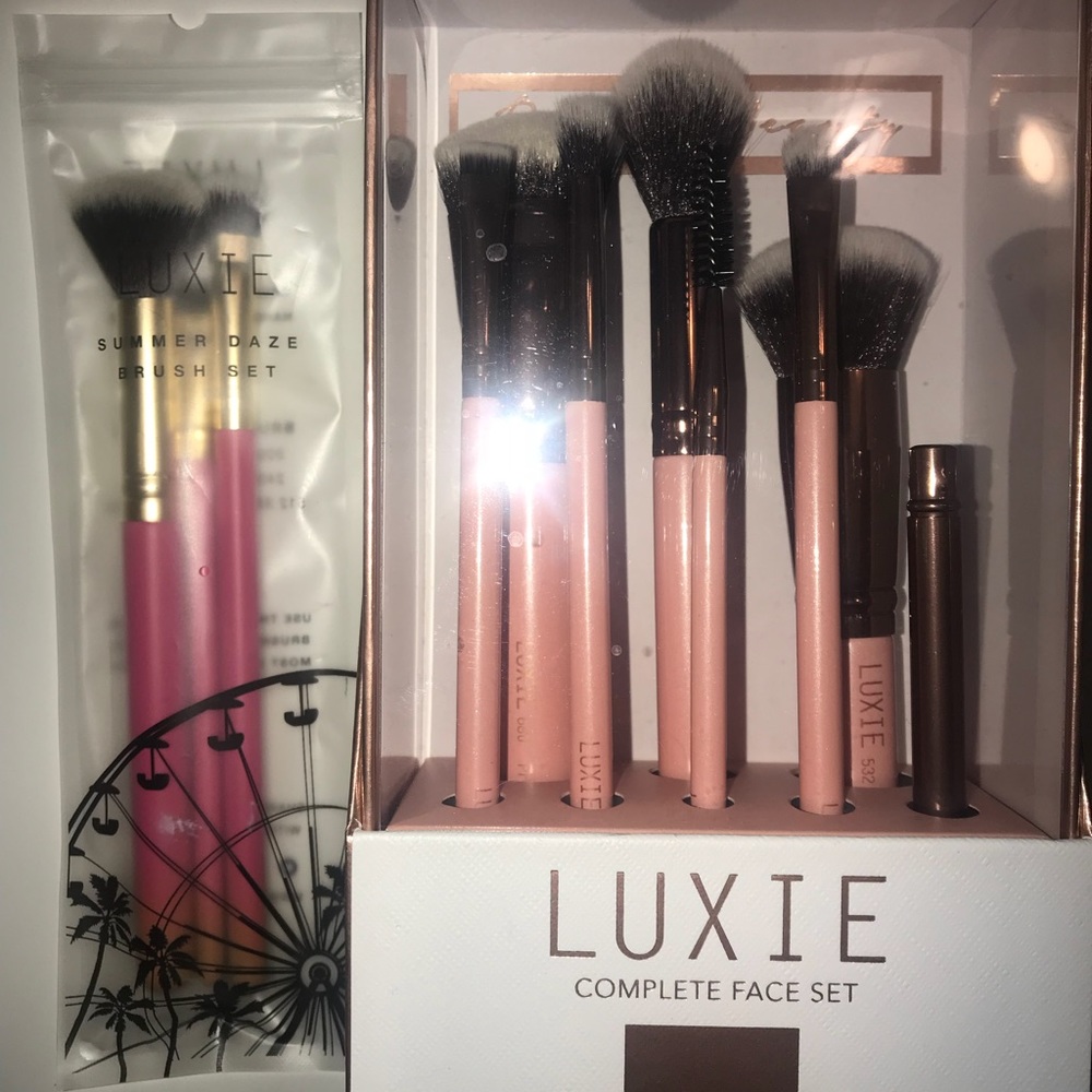 Luxie brushes
